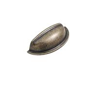 FonHNDG Tiradores para armarios de cocina 15 tiradores de bronce for puertas muebles y cajones armarios(9053A Bronze 76mm)