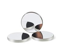 FONLAND CO2 Laser Mo Mirror 3PCS, Lente Reflectante de molibdeno para máquina cortadora de Grabado láser CO2, Dia 25mm Thk 3mm
