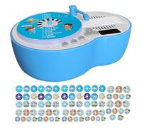 Fonógrafo Infantil - Box De Audio De Aprendizaje, Narrador De Cuentos Clásicos | Interfaz De Reproducción Basada En Tarjetas Brillantes, Estación De Narración De Cuentos De Juguete De Estilo De D