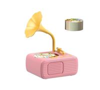 FonóGrafo Infantil, Reproductor De Cuentos Y MúSica, Sin Pantalla, Incluye 96 Tarjetas, Fomenta La DiversióN, Volumen Ajustable, Ideal para El Aprendizaje Y Cuentos para Dormir (D)