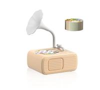 FonóGrafo Infantil, Reproductor De Cuentos Y MúSica, Sin Pantalla, Incluye 96 Tarjetas, Fomenta La DiversióN, Volumen Ajustable, Ideal para El Aprendizaje Y Cuentos para Dormir (C)