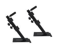 Fonowx 1 Par Soporte Electrónico Piano Organizador Ajustable Gancho Teclado Hierro Base Protección Silicona Montaje Instrumento Universal Adecuado para, Style a