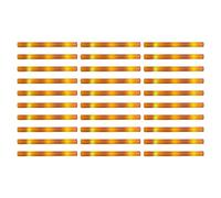 Fonowx 30 varillas LED resplandecientes a granel, varillas de espuma iluminadas, varillas intermitentes, varillas luminosas coloridas para bodas, vacaciones, AMARILLO