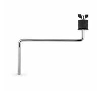 Fonowx Abrazadera de Extensión para Batería Brazo de Platillo Soporte Pinza Ajustable Expansión Rápida Ajuste de Alcance, Varilla Moleteada En Z