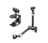 Fonowx Abrazara Cangrejo con Brazo Articulado Flexible Conjunto Abrazara Montaje con Brazo Articulado para Estudio Fotográfico