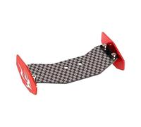 Fonowx Accesorios de Repuesto para Alerón Trasero RC, Fácil Instalación, Bricolaje, Camión, Aleación de Aluminio, Incluye Tornillos, Suministros, Reparación, Rojo