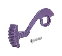 Fonowx Adaptador RC, Adaptador de Control Manual, Piezas de Repuesto para Bricolaje, Empuñadura de Controlador de Metal, Palanca de para Control, PÚrpura