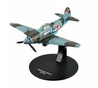 Fonowx Aircraft Figurine Escultura de Avión de Representación de Avión Doble Motor con Construcción Duradera Adecuada para Exposiciones Aprendizaje Histórico, Yak-3