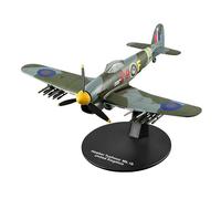 Fonowx Aircraft Figurine Escultura de Avión de Representación de Avión Doble Motor con Construcción Duradera Adecuada para Exposiciones Aprendizaje Histórico, Tifón