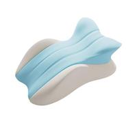 Fonowx Almohada de para Cama con Soporte Lumbar, Diseño Ergonómico para Un Sueño Confortable, Gris Azulado, tal como se describe
