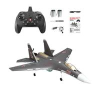 Fonowx Avión Teledirigido Plegable Cuadricóptero con Avión RC 4CH con Evitación de Obstáculos a 360° Planeador Fácil de Volar FPV Estable con, 2 baterías con luz