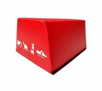 Fonowx Banco s Acolchado Caja Ejercicios con Funda Extraíble Compacto para Casa, Gimnasio, Rojo