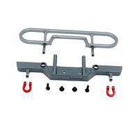 Fonowx Barra Protectora de Aluminio para RC Bar, Accesorios para Vehículos RC Crawler, Mejora Protectora Delantera para Vehículos de Control, Color Titanio