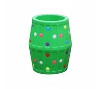 Fonowx Barril Sensorial Infantil Juguete de Espuma Acolchado Rodillo de Juego de Gateo Coordinación Motricidad Plástico Acolchado Adecuado para Educación, Verde