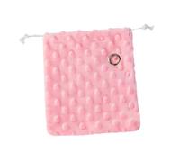 Fonowx Bolsa de Unión para Petauros del Azúcar, Transportador de Animales Pequeños con Cordón para Erizos Y Ardillas, Rosa