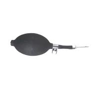 Fonowx Bomba de Aire Manual para Balones de Gimnasia Artística, Inflador Rápido de Goma para Equipos Deportivos Y de Fitness, Ideal para Natación, Negro