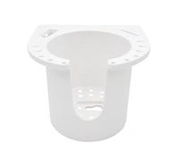 Fonowx Caja Organizadora Aparejos con Perforaciones Drenaje Multiusos Caja Almacenamiento con Brida Montaje Portátil para Navegadores, Estilo B