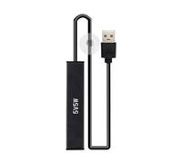 Fonowx Calentador Pequeño para Acuarios, Varillas Calefactoras, Herramienta de Calentamiento USB Automática, Mini para Acuarios, Terrarios Acuáticos, Reptile, 5W, tal como se describe