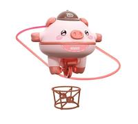 Fonowx Cerdo Que Camina sobre, Juguete de Equilibrio, Cerdo, Lechón, Juguete para Desarrollar La Inteligencia, Recuerdo de Fiesta, Rosa, tal como se describe