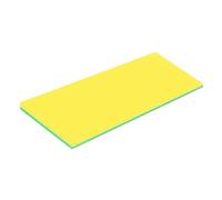 Fonowx Colchoneta de Agua, Tumbona, Balsa para Piscina, Manta Flotante para Juegos en Piscina, Navegación Y Exteriores, Amarillo Verde