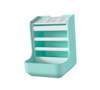 Fonowx Comedero para Conejos, Comedero Y Dispensador de para Animales Pequeños (Conejos), Azul