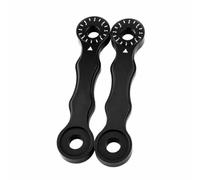 Fonowx Componente Chasis Aluminio para Motocicleta Drz400 Drz400e Drz400s y Drz400sm al 2017 con Forma Angulada y Ligera Acuado para Reducir Altura Asiento y Personalización, Negro