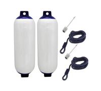 Fonowx con Cabos Anclaje | Portátiles, Parachoques Inflables para s, Ligeras, para, embarcaderos,