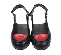Fonowx Cubrezapatos de seguridad con puntera de acero, cubierta antigolpes para zapatos para visitantes o trabajadores, Talla M