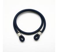 Fonowx Cuerda Elástica para Niños Cuerda Elástica Cordón Elástico Goma Elástica Cable Elástico con Centro de Látex Elástico y, Array, Azul Oscuro, Diámetro 12mm Largo 1.2m