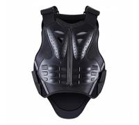Fonowx de Chaleco Protector Coraza Pecho Espalda con Placas de PE y Núcleo de Espuma Dorsal Segmentado Flexible y con Marcas Reflectantes Adecuada para Pista Ciclismo Trail Nieve Monopatín , XL