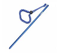 Fonowx Dispositivo de Sonido de Buceo Maraca Señal Acústica Avisador Sacudidor de Aleación de Aluminio Resistente y Ligero con Correa de Muñeca Adecuado para, Azul, Talla Única