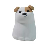Fonowx Dog Night Light para niños Lámpara de silicona LED Lámpara de cachorros Lámpara de cabecera Lámpara de noche para habitación
