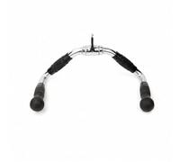 Fonowx Empuñadura para Gimnasio Mango Cable Accesorio Polea Barra Compacta Estructura Metálica Confiable y Agarre Cómodo Ayuda , Mango De Cuerno De Toro