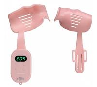 Fonowx Entrenador de Dedos para Niños Guqin Guzheng Accesorio de Cuerdas de Postura Soporte Antideslizante Correa Ajustable de Plástico Adecuado para, Rosa Tierno, size to 10