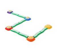 Fonowx Entrenador Sensorial Infantil Circuito de Piedras de Equilibrio Peldaños Puentes Curvos Motriz Texturizada TPE Adecuado para Educación Temprana Guarderías Hogar