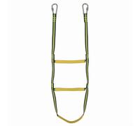 Fonowx Escalera para Barco Inflable Escalera Colgante Escalera Plegable Escalera de Reingreso al Agua con Correas de Nylon y Fijaciones Metálicas Escalones, Escalera De 3 Peldaños