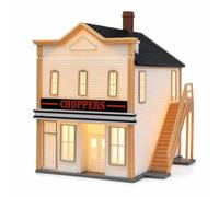 Fonowx Escena de Construcción en Miniatura de Modelo Diorama Maqueta Acabados Minuciosos con Clásico y Base Firme para Exposición Prolongada Adecuado para, Maqueta De Taberna Terminada con Luz