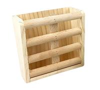 Fonowx Estante alimentador de, Estante para Comida de de Chinchilla, Soporte de alimentación para Animales pequeños, dispensador de Alimentos para, Titular de La Hierba