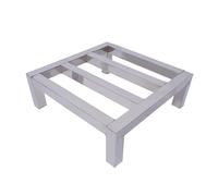 Fonowx Estante de de Acero Inoxidable para Plantas, Estante de Suelo Multiusos, Soporte para Flores, Estante de Almacenamiento para Servicio de Alimen, 35cm