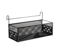 Fonowx Estantería para de Dormitorio, Organizador de de Noche para Pañuelos de Papel, de Dormitorio, Negro, tal como se describe