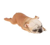 Fonowx Figura de Juguete de PVC de Un Perro Francés, Juguete Educativo para Niños en Edad Preescolar, Artículo de Colección, Multicolor 2