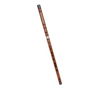 Fonowx Flauta de bambú, instrumento chino para banda flautista, instrumento musical de instrumento de viento pulido para interpretación de aprendizaje, Clave de C