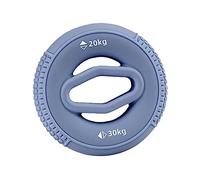 Fonowx Grip Ejercitador de Mano Anillo para Fortalecer Dedos Ejercitador de Agarre de Mano Muscular en Silicona Resistente para Entrenamiento de, Azul 20 a 30kg