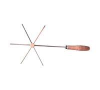 Fonowx Heat Conductómetro Metal Kit de Experimento de Transferencia de Herramienta Educativa para Aprendizaje Equipo Demostrador de Física Térmica