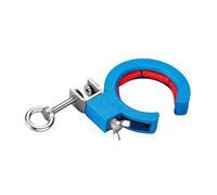 Fonowx Herramienta para Enhebrar Cables en Bandejas Portacables, con Guía de Abrazadera para Trabajos Eléctricos, Azul