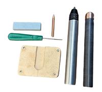 Fonowx Herramienta para Tallado de Piedra Kit de Esculpido Manual Herramienta para Modelar con de Presión Ajustable y Almohadillas Ergonómicas