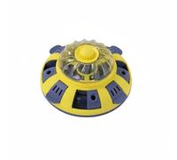 Fonowx Interactive Puzzle Feeder Comedero Interactivo Rompecabezas Dispensador de Comida Juguete Giratorio para Mascotas Plástico Resistente Fomenta Atención
