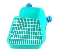 Fonowx Jaula Rectangular de Plástico para Entrenamiento de Cobayas, Chinchillas, Hurones Y Conejos Pequeños, Verde