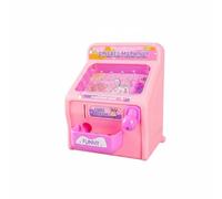 Fonowx Juego de Infantil Juego de Pinball Máquina de Mesa de Arcade Retro Material Plástico con Luces Led y Sonidos Adecuado para Desarrollo de Coordinación y Regalos Festivos en Casa, Rosa Conejo