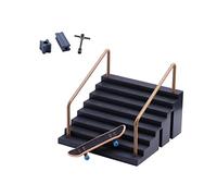 Fonowx Juego de para Patinetas de, de Juguete para Patinetas de, Parque de Patinaje para Niños Pequeños, Estilo e